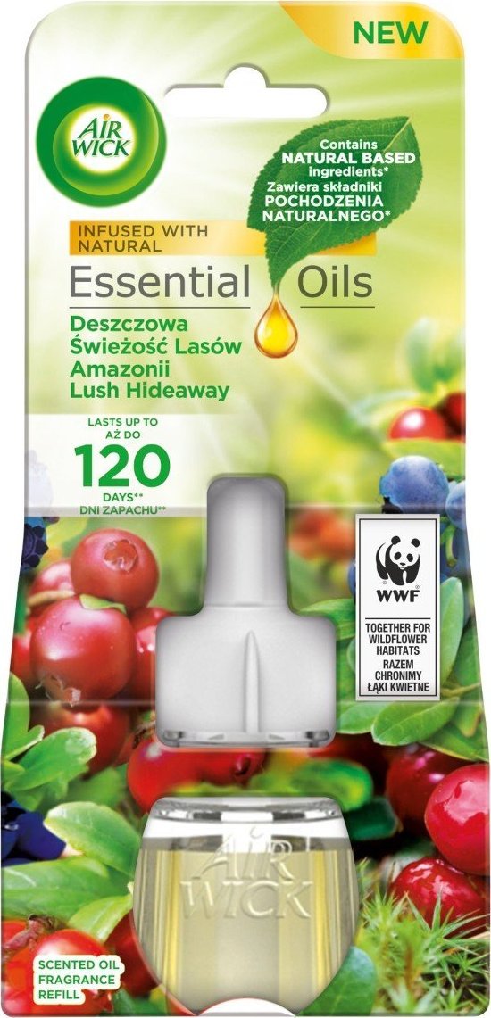 Air Wick Air Wick Electrical Deszczowa Świeżość Lasów Amazonii Odświeżacz Powietrza Wkład 19ML