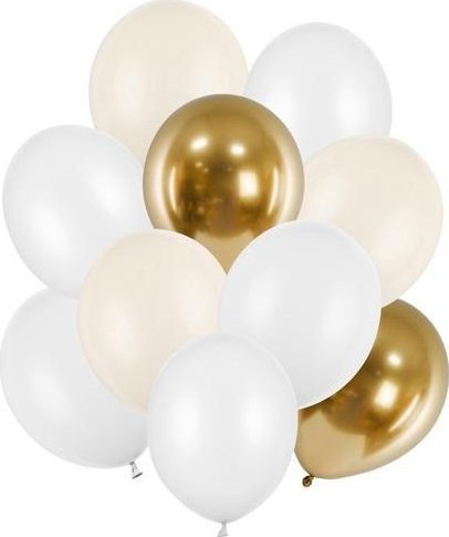 Zestaw balonów lateksowych 10szt mix