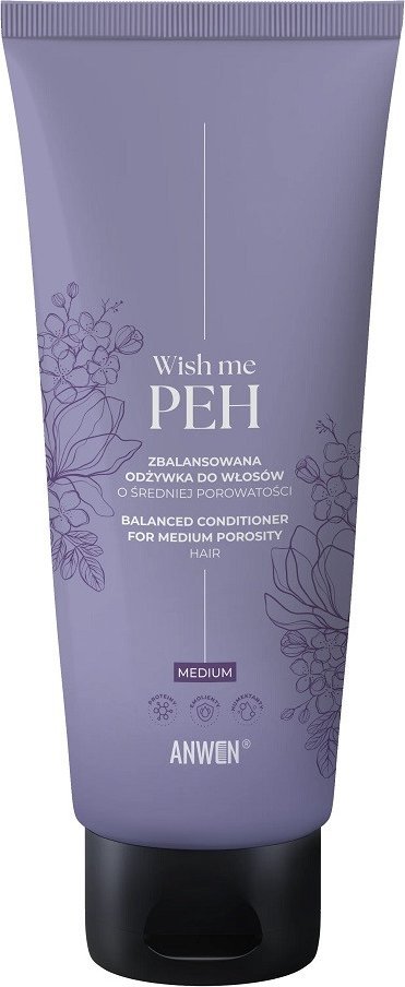 Anwen Wish me PEH zbalansowana odżywka do włosów o średniej porowatości 200ml