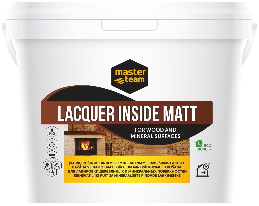 VARNISH LACQUER INSIDE MATT M. TEAM 3L