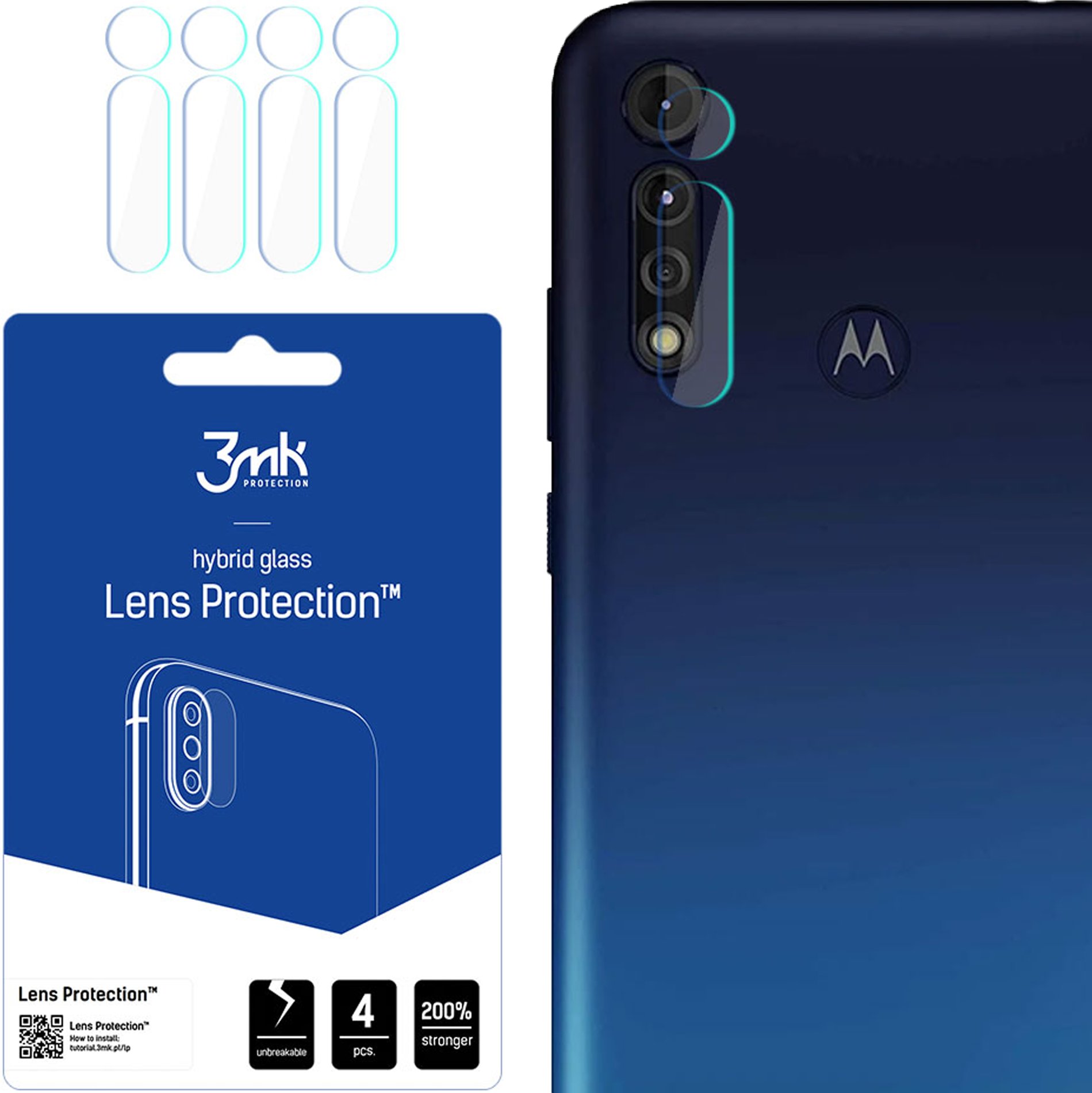 MOTOROLA MOTO G8 POWER LITE - 3MK LENS PROTECTION