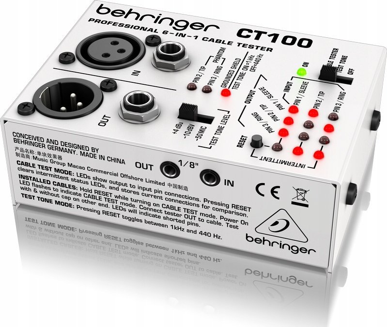 Behringer Behringer CT100 Tester kablowy