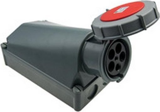 Pawbol Gniazdo siłowe stałe 125A 400V 5p IP67