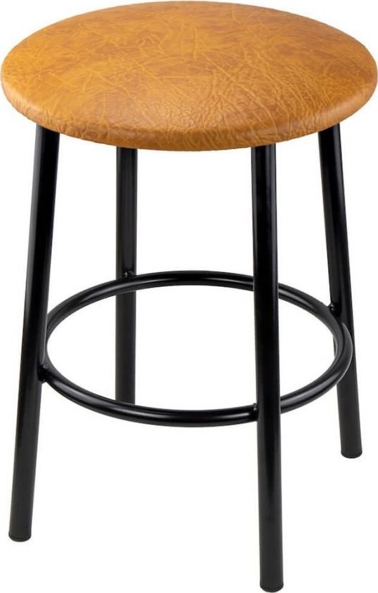 Exmed Taboret JOPEK BLACK GNIOT Stołek Kuchenny Wzmocniony