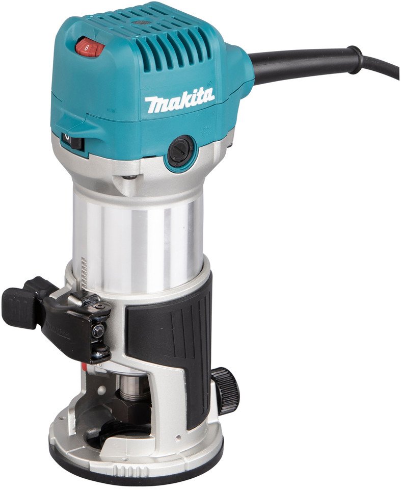Makita Vertikali freza MAKITA RT0702CJ su priedais