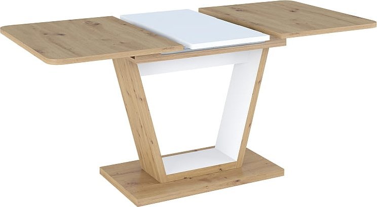 SIGNAL MEBLE Stół rozkładany NIGEL 120(160)x80 dąb artisan