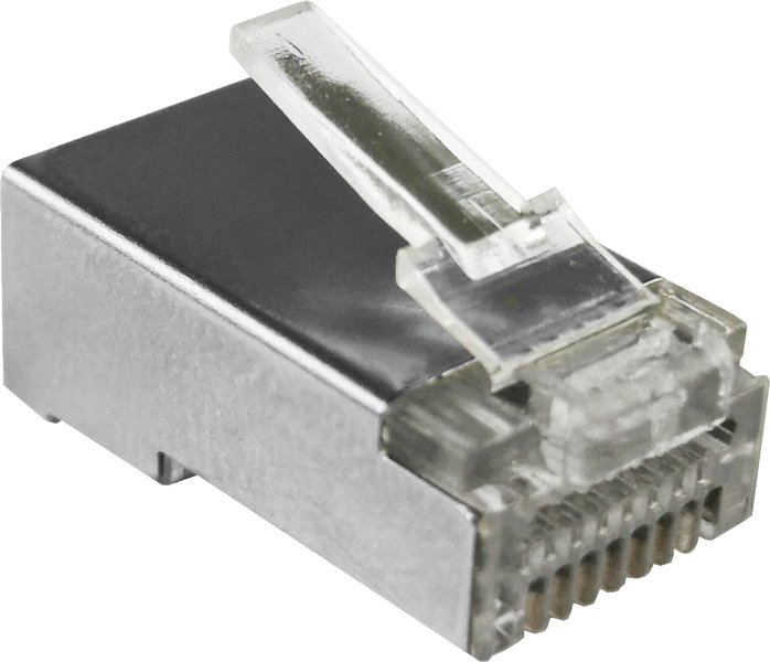 Alantec Wtyk przelotowy RJ45 STP kat.6 (op.100 szt) (WT115)