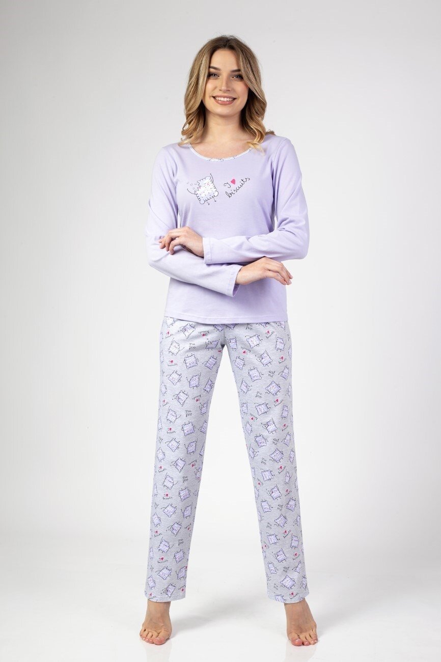 Regina Piżama damska 675 2XL fiolet 2XL