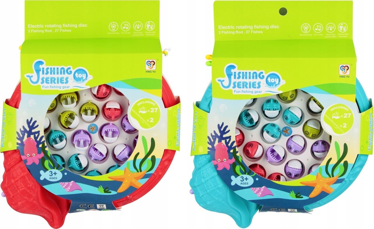 Mega Creative GRA RYBKI B/O 26X17X4 MIX2 MC B/C 36/72