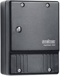 Steinel Przełącznik zmierzchowy 1000W 230-240V 50Hz IP54 czarny NightMatic 3000 C (550516)