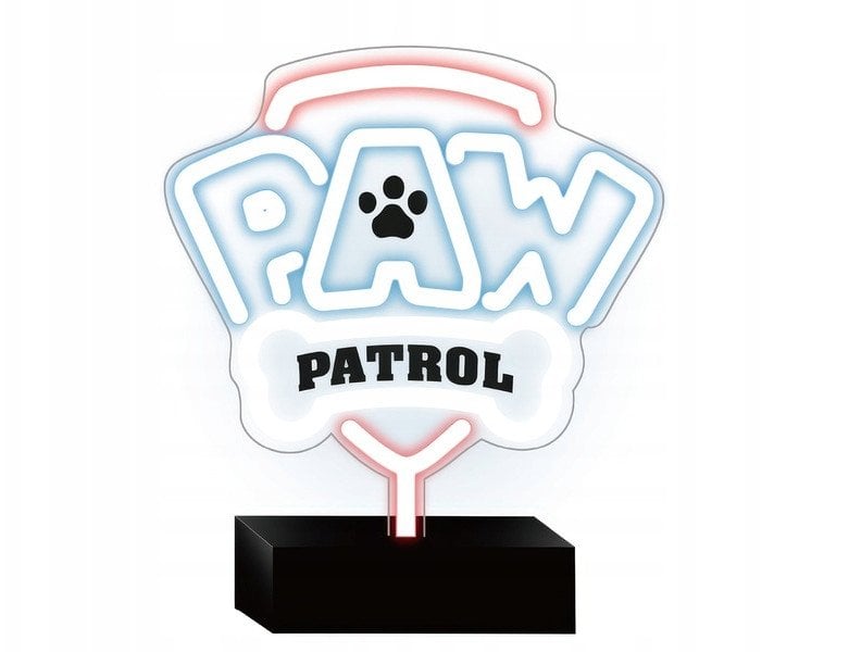 Nickelodeon neon LED na podstawce Psi Patrol