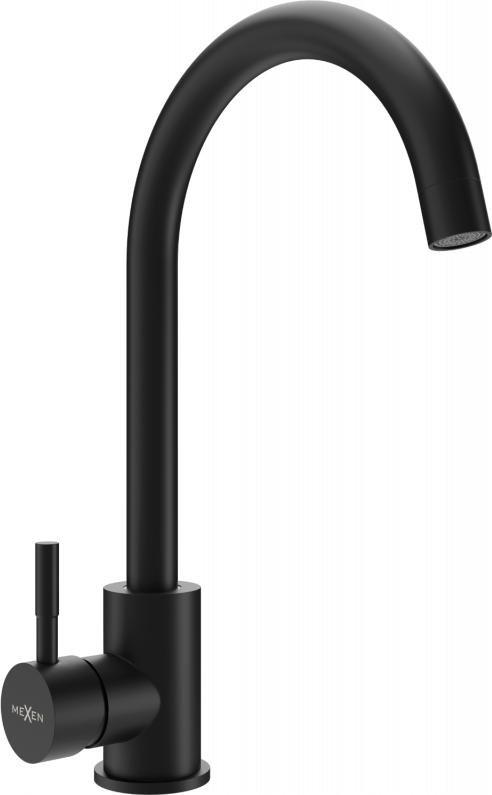 Bateria kuchenna Mexen Foggia stojąca czarna