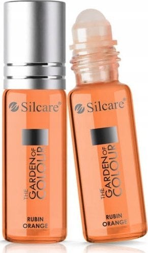 SILCARE_The Garden of Colour oliwka do paznokci Rubin Orange 11ml