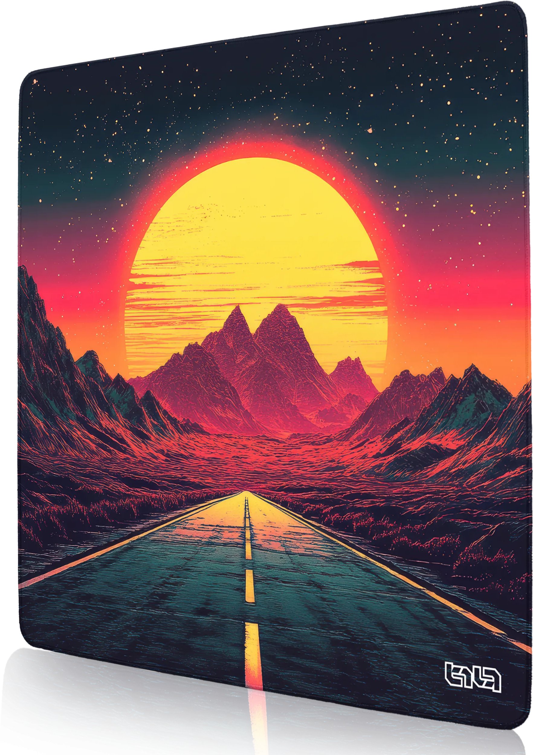 PODKŁADKA POD MYSZ MYSZKĘ Night Drive 50x50 TILT Na biurko Wodoodporna