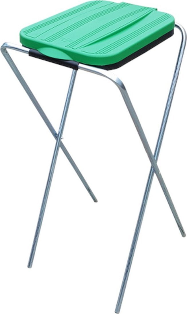 ARS Pojedynczy stojak do segregacji odpadów na worki pojemność 120 l (kolor pomarańczowy)