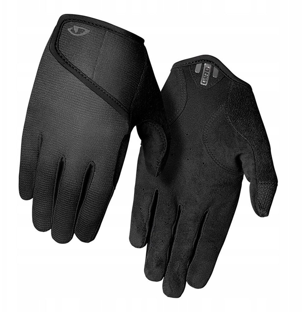 Rękawiczki juniorskie GIRO DND JR II długi palec black roz. S (obwód dłoni 142-152 mm / dł. dłoni 155-160 mm) (NEW)