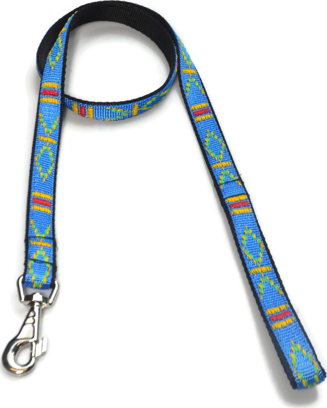 Alizoo Podwójna smycz dla psa indiańska 25mm/130cm - ALIZOO