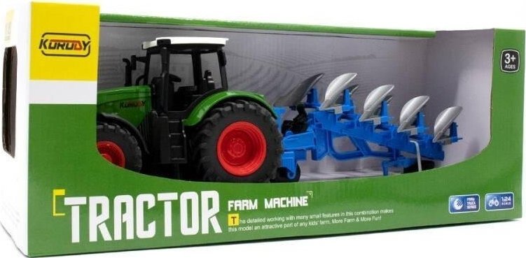 TRAKTOR Z MASZYNĄ ROLNICZĄ