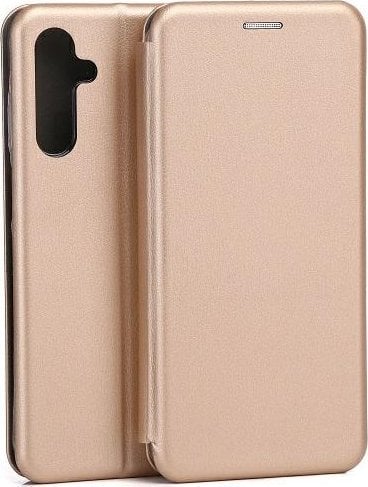 Beline Beline Etui Book Magnetic Samsung A15 A156 złoty/gold