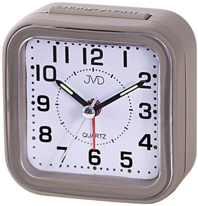 JVD Budzik SRP6808.4 7 cm drzemka podświetlenie cichy chód .