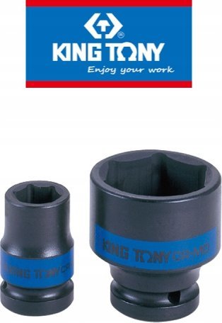 King Tony Nasadka krótka udarowa 1/2" 24mm 6-kąt K-T