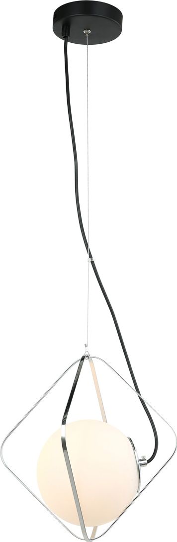Lampa wisząca Italux Canto nowoczesna czarny (PEN-5696-1-BKCR)