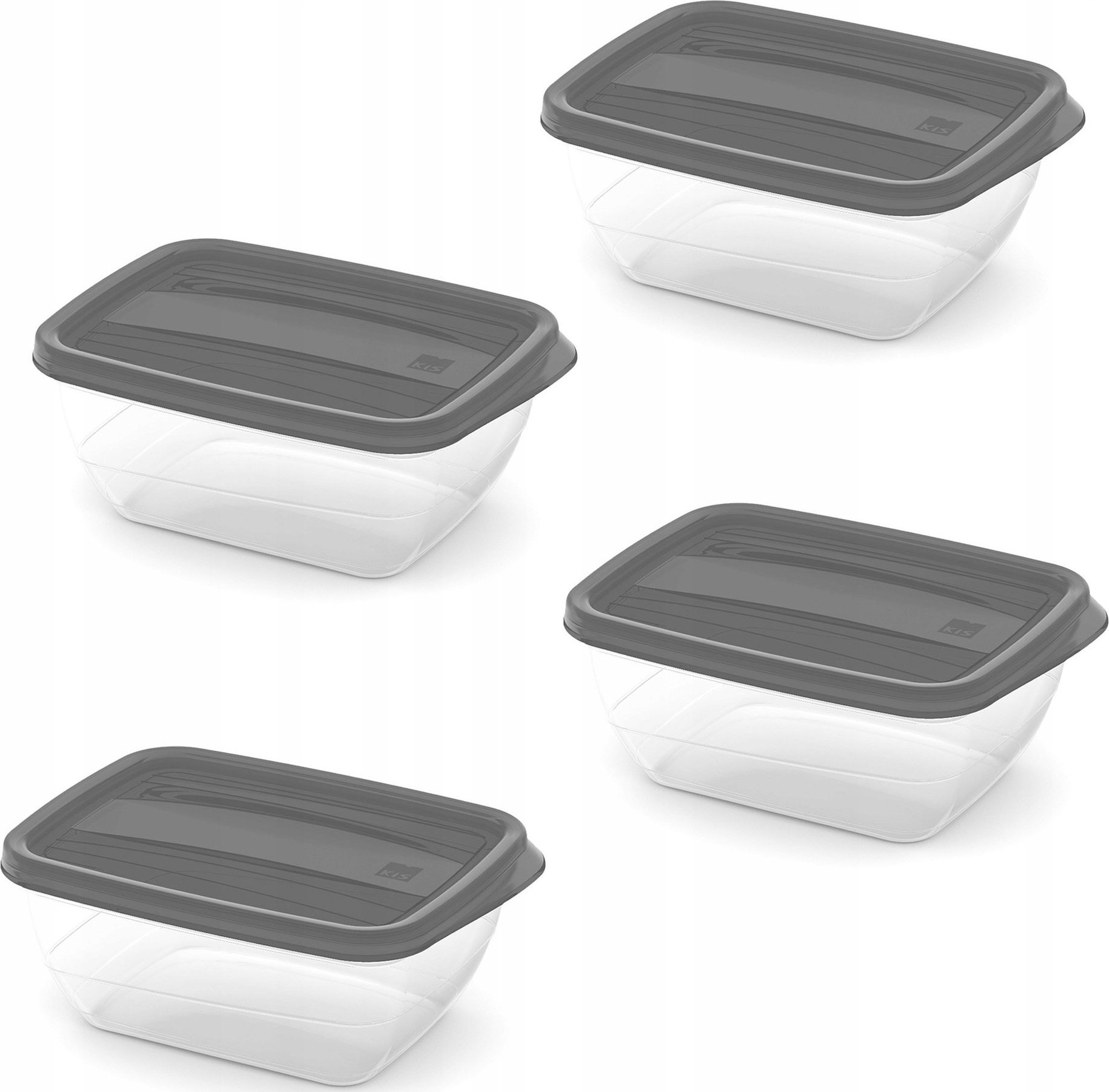 Kadax Curver Zestaw Pojemników Śniadaniowych 4 x 0,75L