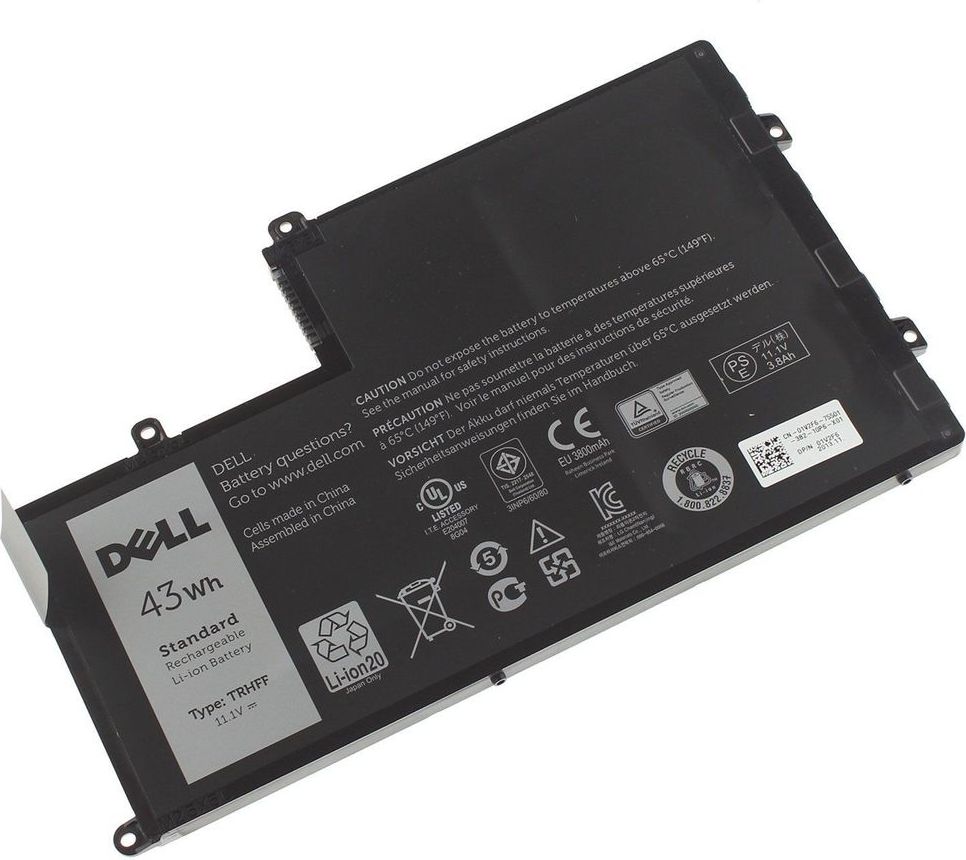 Bateria Dell 3840mAh, 11.1V, Li-Ion (7P3X9)