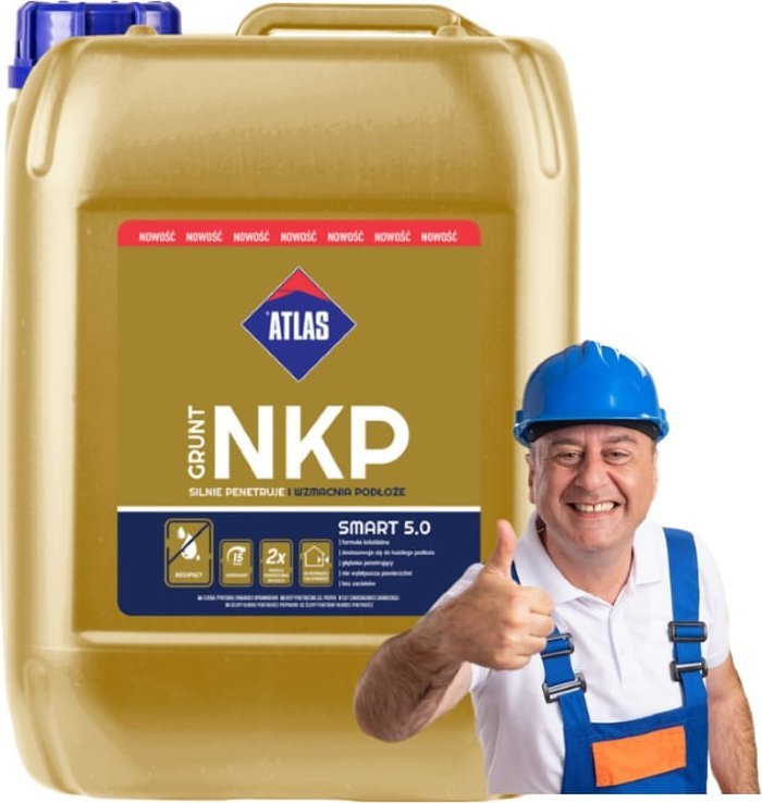 ATLAS Atlas NKP Grunt żelowy silnie penetrujący 5 kg