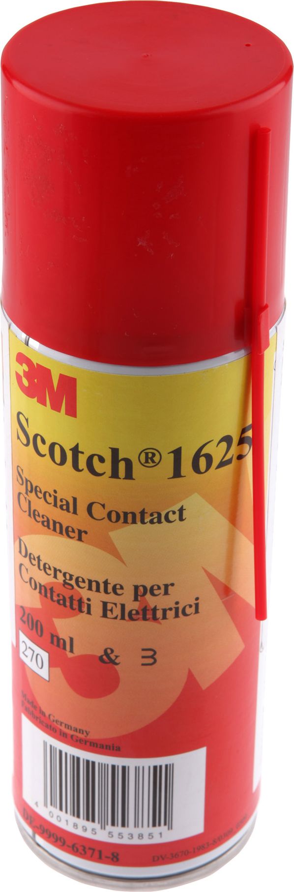 3M Aerozol 1625 - SCOTCH do czyszczenia styków 200ml (7100037129)