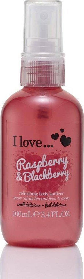 I love I love Refreshing Body Spritzer odświeżająca mgiełka do ciała Raspberry & Blackberry 100ml