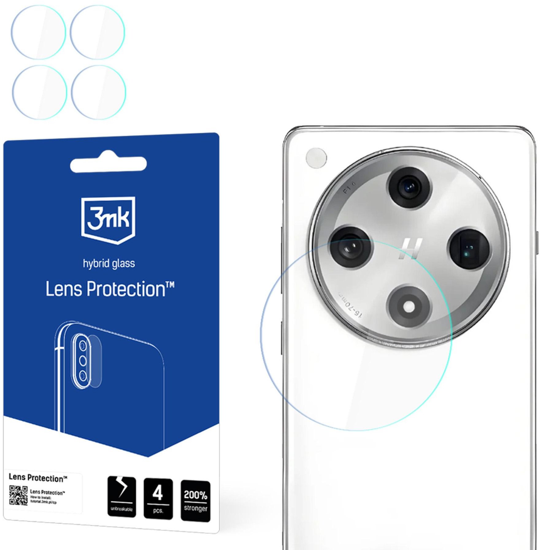 OPPO FIND X8 - 3MK LENS PROTECTION