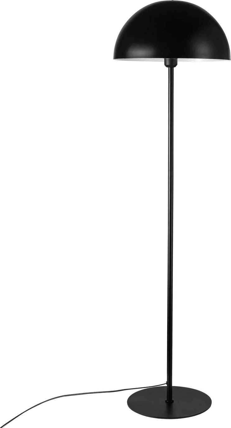Lampa podłogowa Nordlux Lampa stojąca Ellen 48584003 Nordlux grzybek do gabinetu czarny