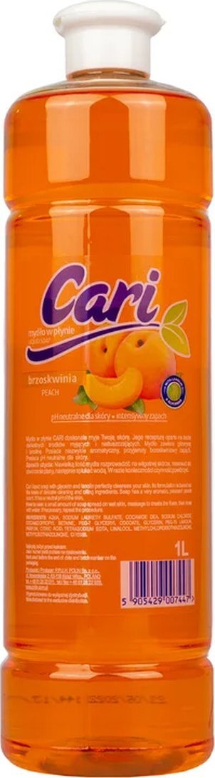 Cari Mydło w płynie Brzoskwinia zapas 1000ml