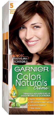 Garnier Color Naturals Krem koloryzujący nr 5 Jasny Brąz