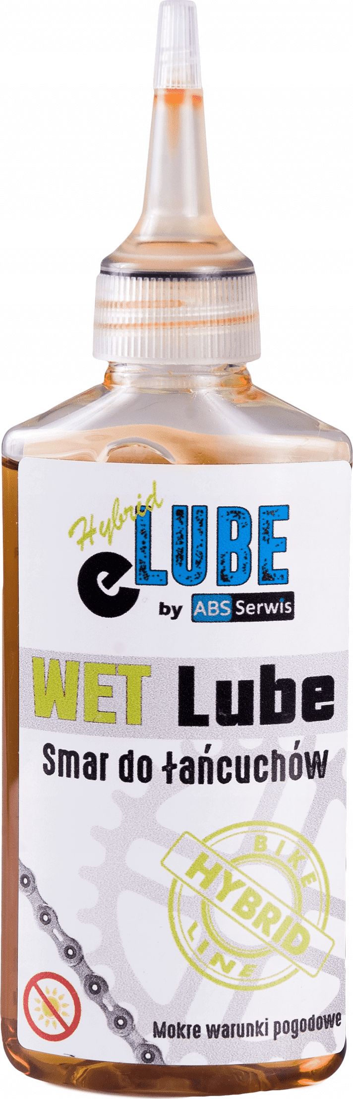 ABS Serwis Olej do łańcucha eLUBE Hybrid Wet Lube, 100 ml Uniwersalny