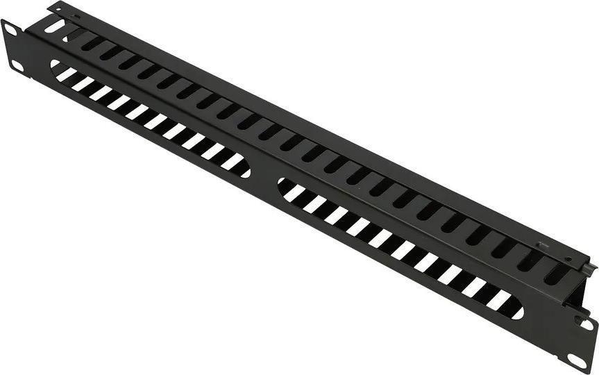 ExtraLink Organizer kabli 1U 19 cali z osłoną