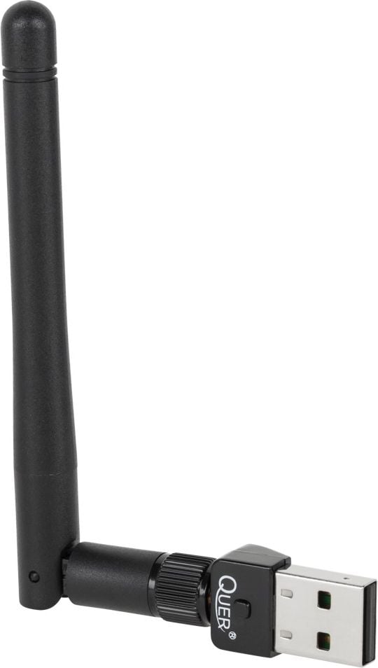 Karta sieciowa Quer WiFi 802.11 b/g/n z anteną (KOM0640)