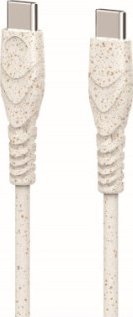 Kabel USB BIOnd USB-C - USB-C 1.2 m Biały (BIO-12-TT)*