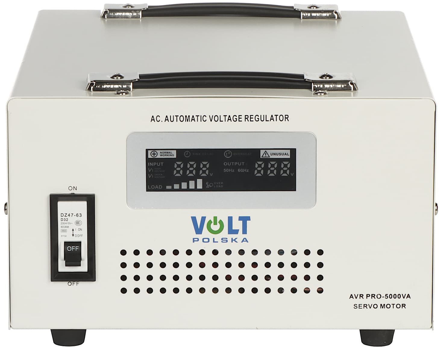 STABILIZATOR NAPIĘCIA SIECIOWEGO AVR-PRO-5000VA VOLT Polska