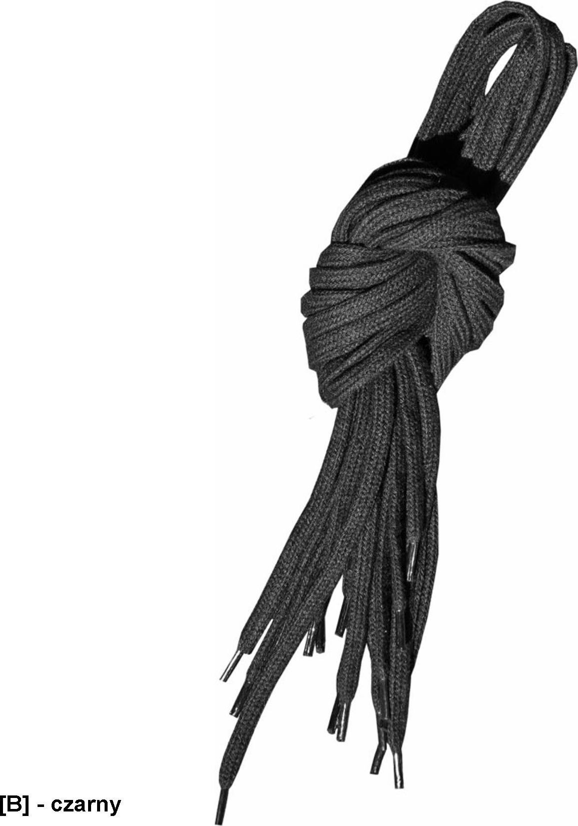 R.E.I.S. BR-LACE-P - SZNURÓWKI 100 cm. - czarny 120 cm