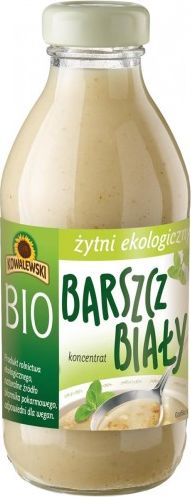 KOWALEWSKI BARSZCZ BIAŁY ŻYTNI KONCENTRAT BIO 320 ml - KOWALEWSKI