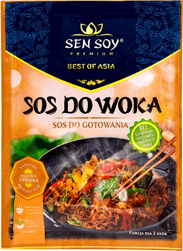 SEN SOY Sos do dań z woka, łagodny 80g - Sen Soy uniwersalny