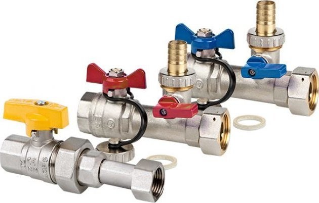 Valvex Zestaw podłączeniowy pod kocioł CO i GAZ - SPIN 3/4" ORION 1/2" SET