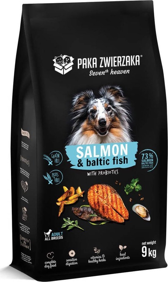 Paka Zwierzaka Paka Zwierzaka - Seventh heaven - Łosoś i ryby bałtyckie (salmon & baltic fish ) 9kg