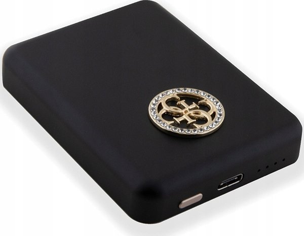 Powerbank Guess 4G Metal Logo 5000mAh Czarny