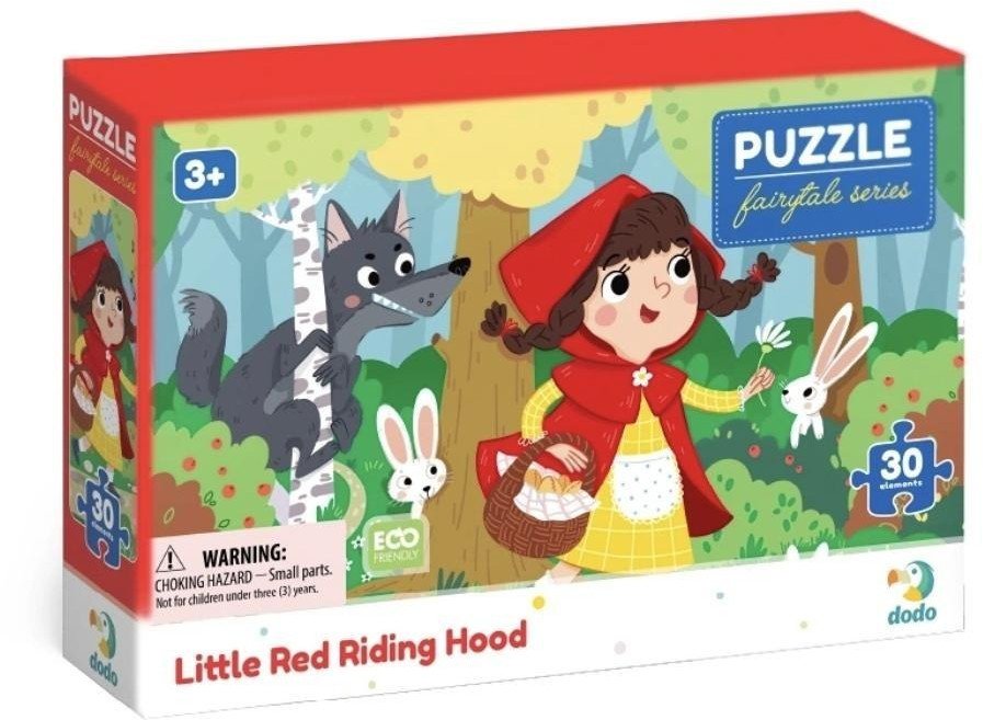 Puzzle Czerwony Kapturek 30el