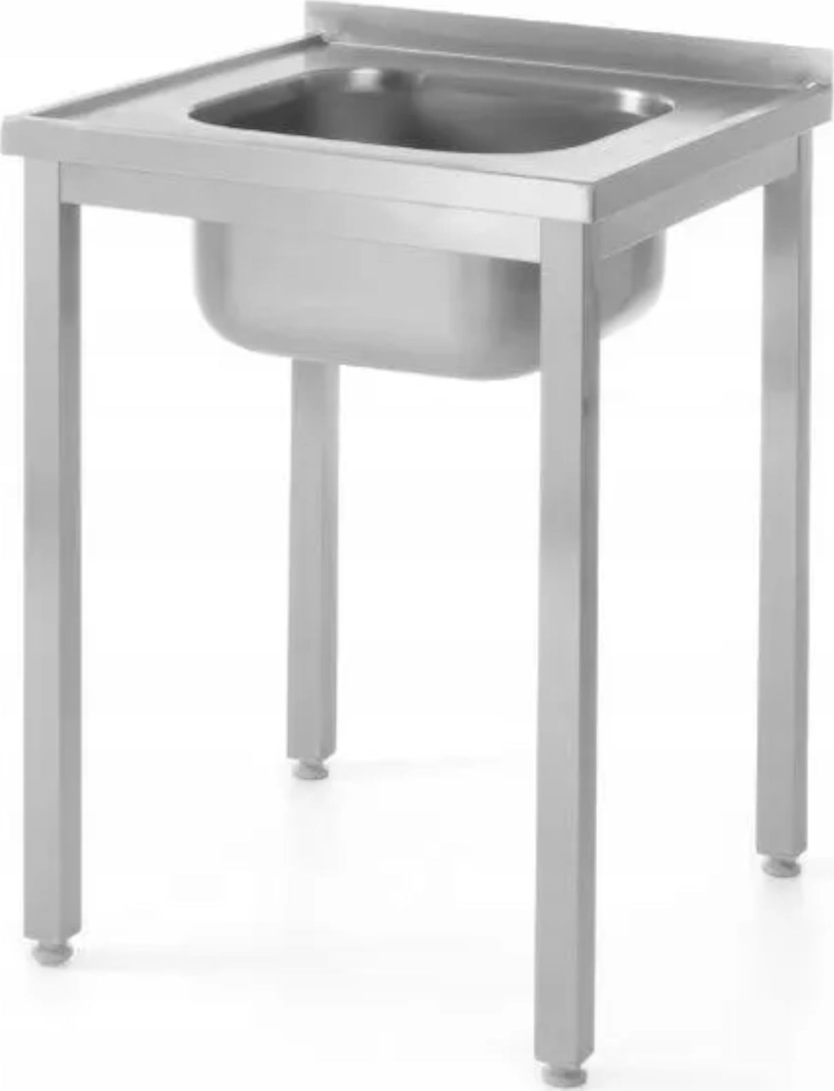 Hendi Stół przyścienny stalowy skręcany ze zlewem 60x70x85 cm - Hendi 812877 Stół przyścienny stalowy skręcany ze zlewem 60x70x85 cm - Hendi 812877