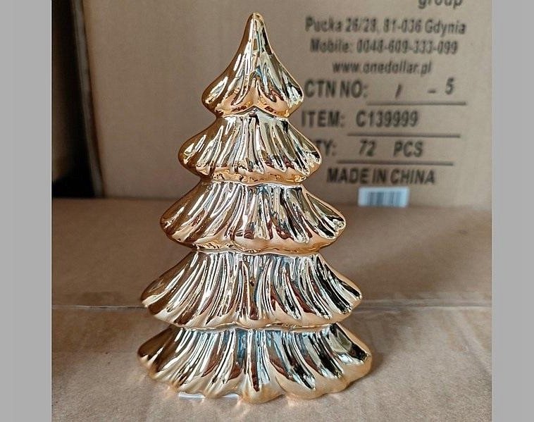 Dekoracja ceramiczna Choinka