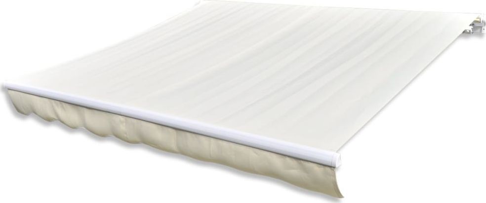 vidaXL Markiza przeciwsłoneczna kremowe płótno 6 x 3 m (bez stelażu)